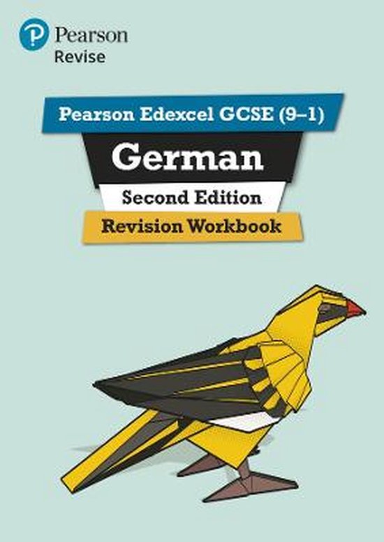 Pearson REVISE Edexcel GCSE German Revision Workbook 2023 and 2024