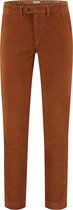 Dstrezzed - Chino Fonda Corduroy Bruin - Slim-fit - Chino Heren maat W 31 - L 32