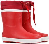 *gevoerd* FashionBootZ regenlaarsjes Blizzard Red - Rood-21.5