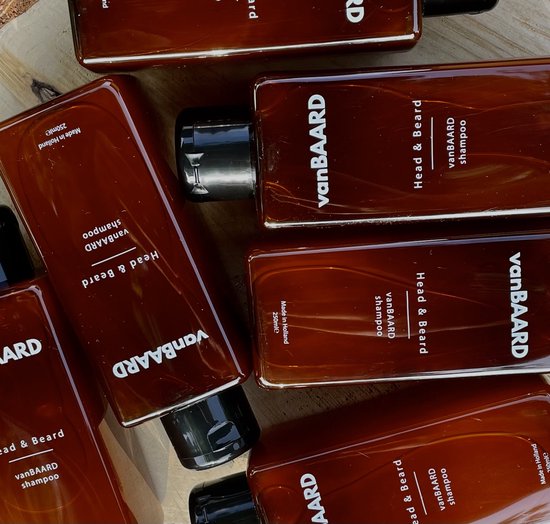 vanBAARD Shampoo - Exclusieve Baardshampoo - 2 in 1 shampoo - Parabenen en SLS Vrij - 250ml