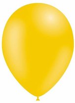 Ballonnen geel 10 stuks 25 cm