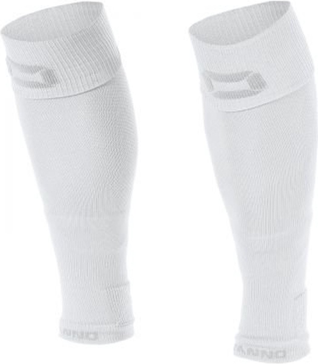 Stanno Move Footless Socks - Voetbal - Wit - Voetloze sokken - Schoenmaat 34-38