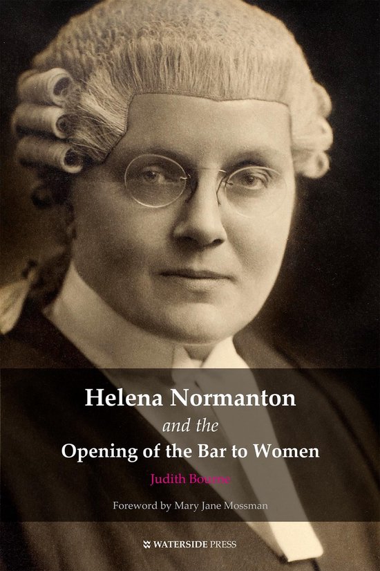 Helena Normanton and the Opening of the Bar to Women - cover