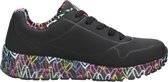 "Skechers Uno Lite Meisjes Sneakers - Zwart;Multicolour - Maat 33"