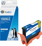 G&G 150XL 150 XL Inkcartridge cyaan Vervanging Lexmark 150XL Lexmark 150 XL Huismerk