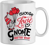 Mok 'Cupid is my gnomie' | Gnome| Valentijn | Valentine | Kadootje voor hem| Kadootje voor haar | Liefde