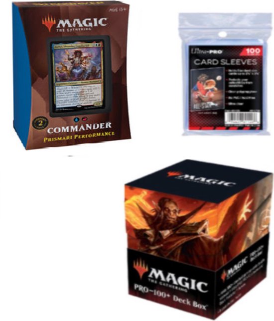 Magic the Gathering Strixhaven Commander Deck Prismari Performance Bundle met...