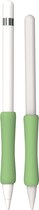 78Goods Grip voor Apple Pencil 1/2 Lichtgroen - Siliconen grip - 1 stuk