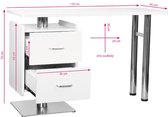 Bureau - 2 lades -MDF -Wit - 110x73x45