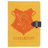 Geel gebonden notitieboek A5 - HUFFLEPUFF Harry Potter