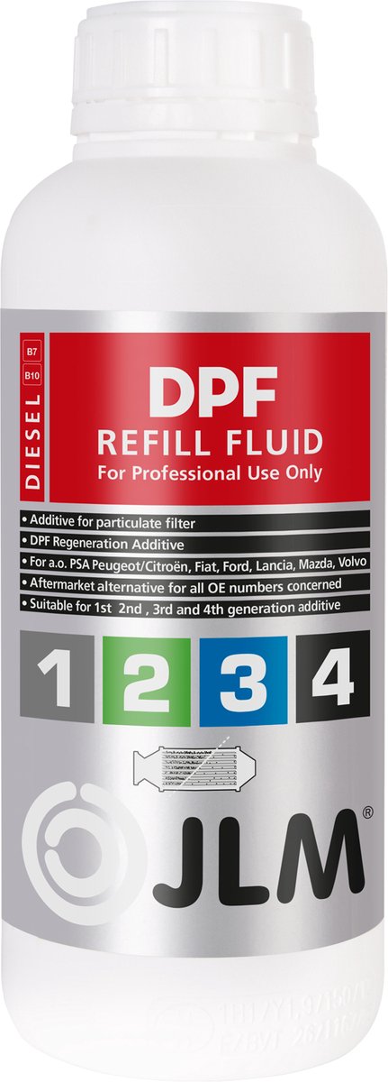 JLM - DIESEL DPF CLEANER - Nettoyant pour FAP Filtre à Particules