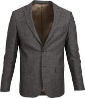 Suitable - Prestige Colbert Napels Bruin - 52 - Slim-fit