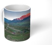 Mok - Zonsopgang boven de Shahdaghberg in Azerbeidzjan - 350 ML - Beker - Uitdeelcadeautjes