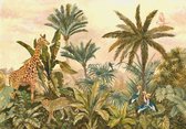 Komar Tropical Vintage Garden Vlies Fotobehang 400x280cm 8-Banen