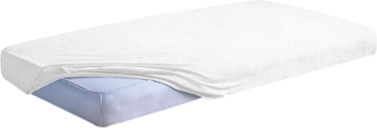 Babymatex Premium Badstof Wit 60x120 cm Ledikant Hoeslaken