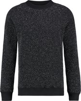 Purewhite -  Heren Slim Fit    Sweater  - Zwart - Maat XL