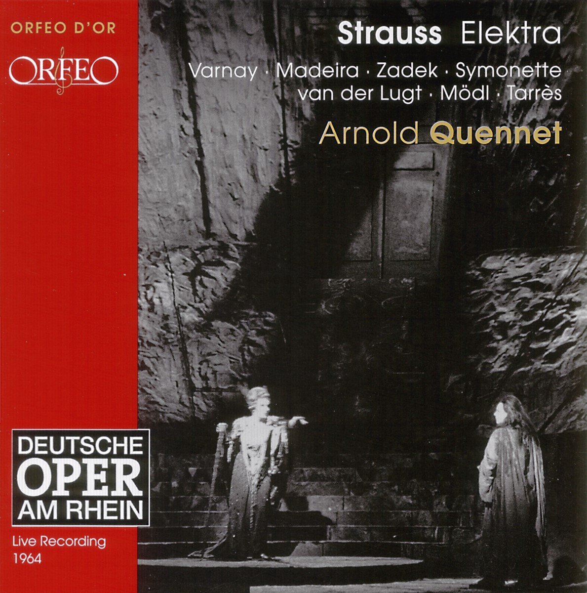 Deutschen Oper Am Rhein, Arnold Quennet - Strauss: Elektra (CD)