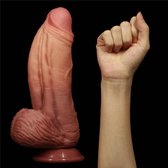 Realistische Bodybuilder Cock Lusty By Lovetoy | Dildo - 24.5 x 7 cm | Grote Realistische Dildo