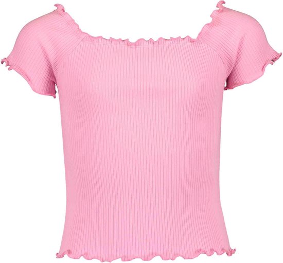 Blue Seven - Meisjes shirt - Roze - Maat 140