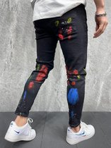 Jeans Mannen Fit Skinny Slim Jeans Mannen Stretch Broek Heren Denim Jeans 2Y PROMUIM |Manen spijkerbroek | Heren jeans - Skinny Fit Jeans voor mannen - Skinny Fit Jeans Jeans voor