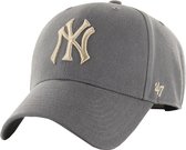 47 Brand New York Yankees MVP Cap B-MVPSP17WBP-CCE, Unisex, Grijs, Pet, maat: One size