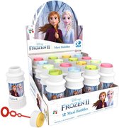 4x Frozen 2 bellenblaas flesjes met spelletje 175 ml voor kinderen - Uitdeelspeelgoed - Grabbelton speelgoed