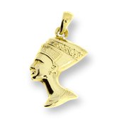 Gouden Nefertiti Hanger 14 karaats