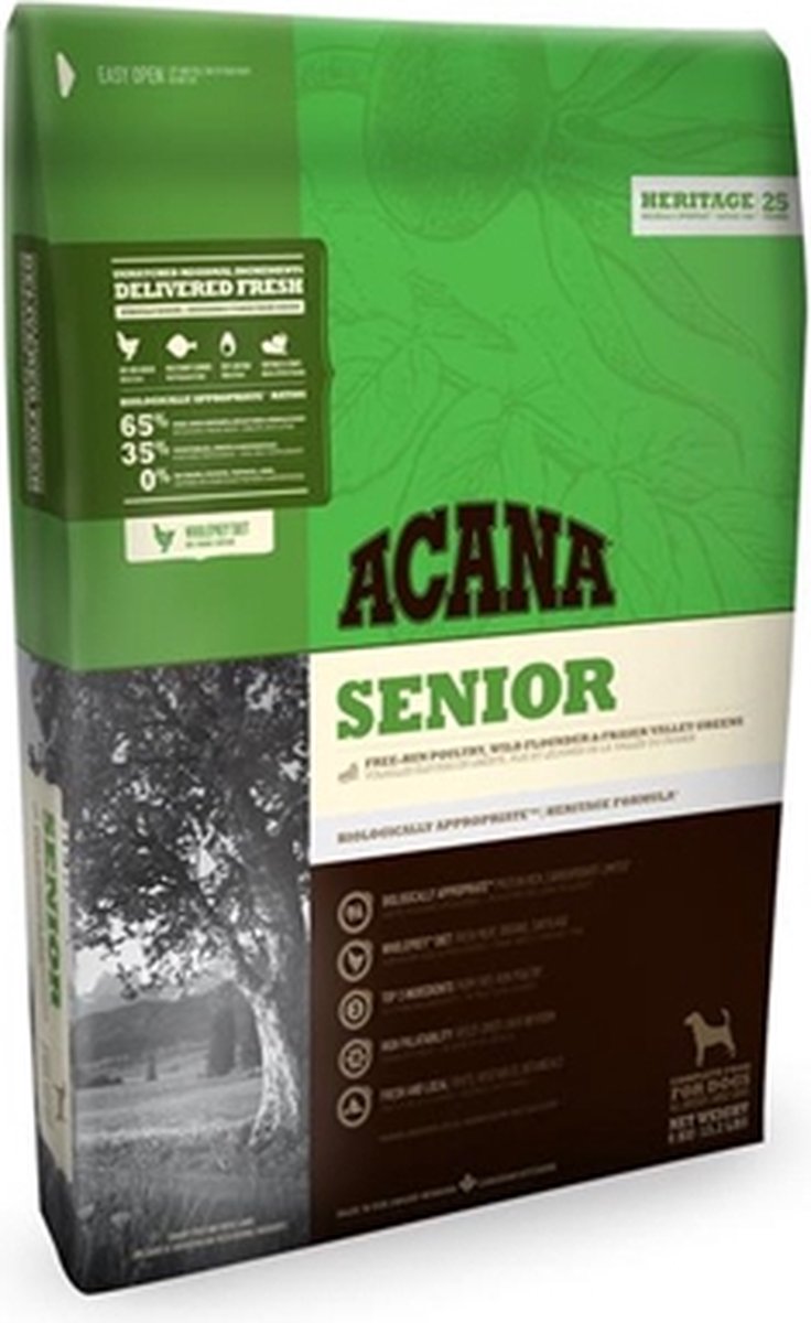Acana Heritage Senior Dog 11,4 kg - Hond