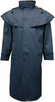 JC Blue - Navy lange regenjas - Regenjas Mannen - maat XL
