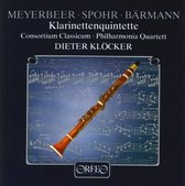 Dieter Klöcker, Philharmonia Quartett Berlin, Consortium Classicum - Klarinettenquintette (CD)