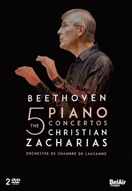 Orchestre De Chambre De Lausanne, Christian Zacharias - Beethoven: The 5 Piano Concertos (DVD)