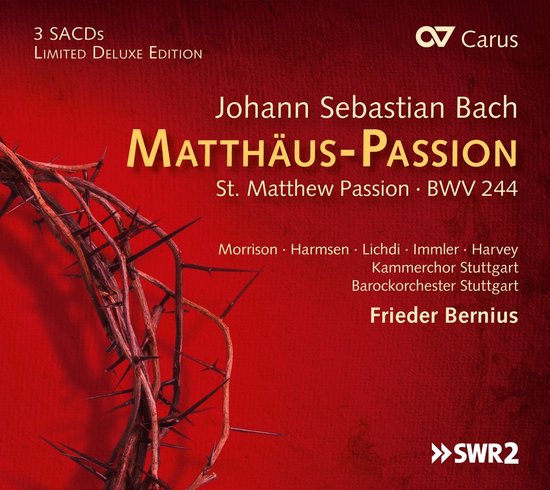 Barockorchester Stuttgart & Frieder Bernius - J.S. Bach: Matthäus-Passion (3 SACD)