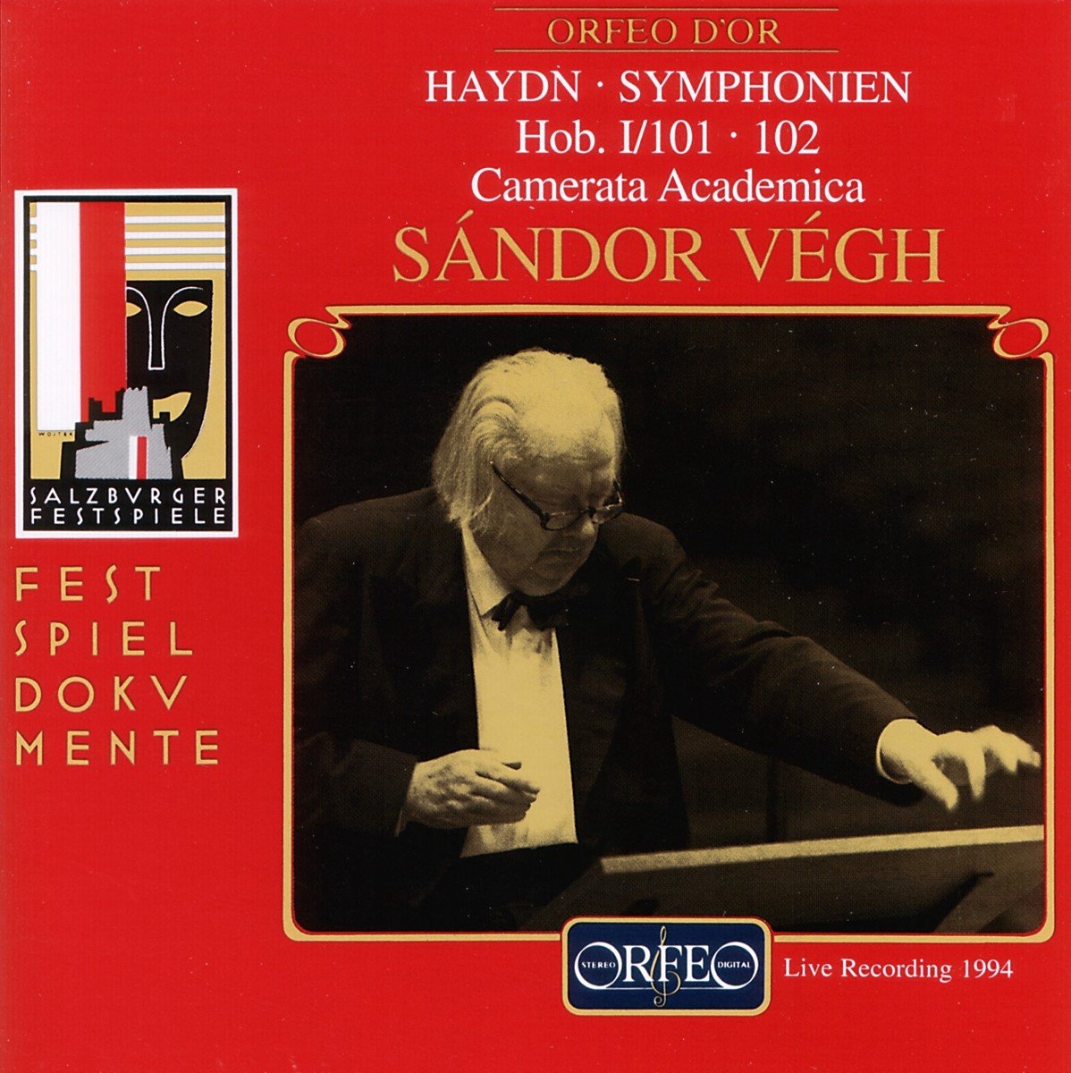 Camerata Academica Salzburg, Sándor Végh - Haydn: Symphonien Hob. I/101 · 102 (CD) (Remastered)