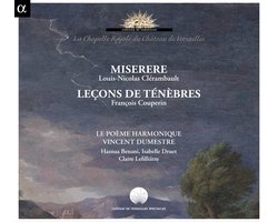 Le Poème Harmonique - Dumestre, Vincent - Bennani, - Miserere; Leçons De Ténèbres (CD)