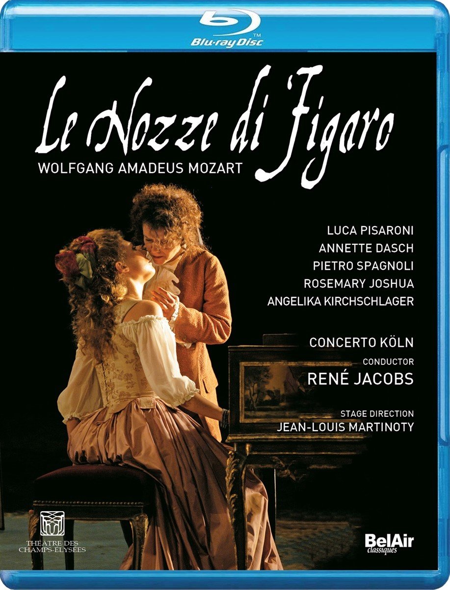 Concerto Köln & Rene Jacobs - Le Nozze Di Figaro (Blu-ray)