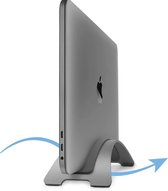 Nordse Laptop Stand - Ruimtebesparend - Verticaal - Laptop Standaard - Makkelijk Opbergen - Standaard voor Macbook - Opberger