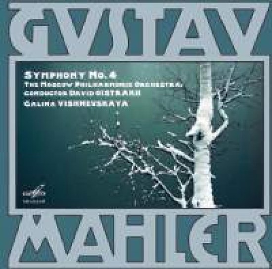 Gustav Mahler symfonie nr. 4, met een bare boom met sneeuw.