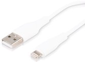 Apple Lightning naar USB Kabel - 3 Meter - Voor iPhone/iPad/iPod - Extra Sterk - Ondersteunt Snelladen - Vanaf iPhone 6/7/8/X/XR/XS/11/12/13 en iPad Air 1/2/3, 10.2