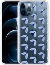Cazy Hoesje geschikt voor iPhone 12 Pro - Beestjes