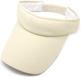 Zonneklep Dames - Verstelbaar - Beige