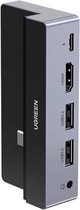UGREEN 5 IN 1 USB HUB - USB C HUB - USB C ADAPTER - MacBook Dock - Multifunctionele Adapter - 2X USB 2.0 - 4K HDMI OUTPUT - USB C Power Delivery - (zilver)  023439