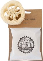 LOOFY'S - Spons Loofah | Loofy’s - Bio Loofah Reinigingsspons | Badspons | Natuurspons | voor de Normale Huid | 100% Plasticvrij & Vegan - Loofys