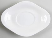 Wedgwood - White China  - Onderbord voor sauskom - bone china
