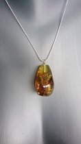 Bartsteen/Amber hanger 8,1 gram uit de Dominicaanse Republiek. 100% echt