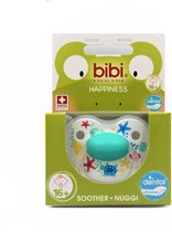 Bibi happiness Play with us Martiem Dental Fopspeen 16 maanden plus - Zeesterren