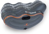 FITT Curve, opblaasbaar fitness accessoire –bal voor de rug, fysiotherapie massagebal - oefening balans bal - trainingssysteem – multifunctioneel trainen – fitness apparaat - buikspier trainer - alles in 1 fitnessapparaat