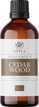 Cederhout olie - 100 ml - 100% Puur - Etherische olie van Cederhoutolie - Cedarwood
