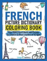 Color and Learn- French Picture Dictionary Coloring Book