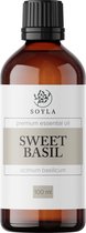Basilicum olie - 100 ml - 100% Puur - Etherische olie van Basilicumolie - Sweet Basil