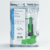 Smart Keeper Essential DisplayPort (4x) + Lock Key Mini (1x) - Groen